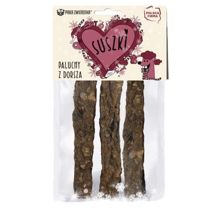 PAKA ZWIERZAKA Bastoncini di merluzzo - snack per cani - 60g