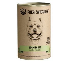 PAKA ZWIERZAKA Agnello e mela con menta - cibo umido per cani - 400g