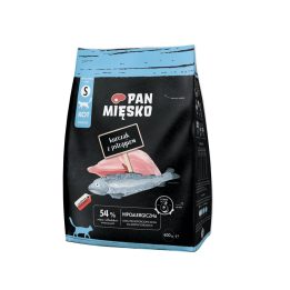 PAN MIĘSKO Pollo con trota S - cibo secco per gatti - 400g