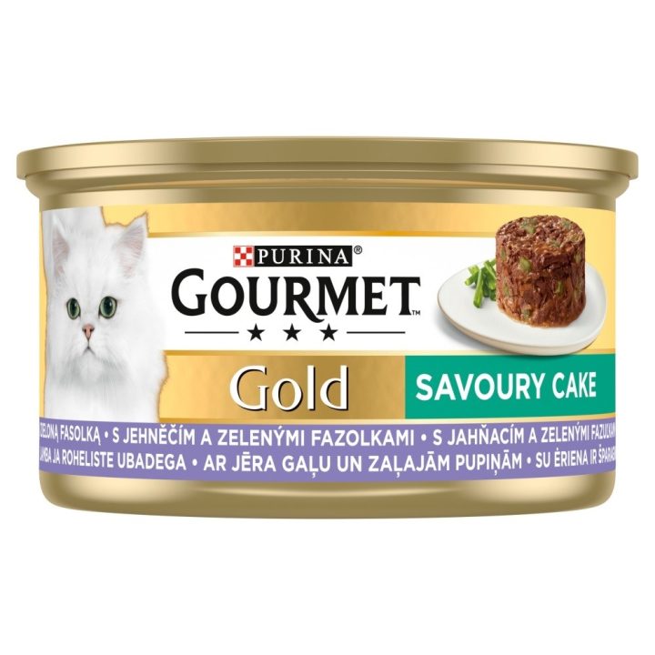 GOURMET GOLD - Tortino salato con agnello e fagiolini 85g