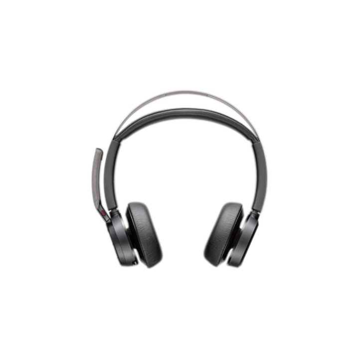 HP Poly Voyager Focus 2-M USB-C-C Cuffia USB-C/A Adattatore Stand di ricarica