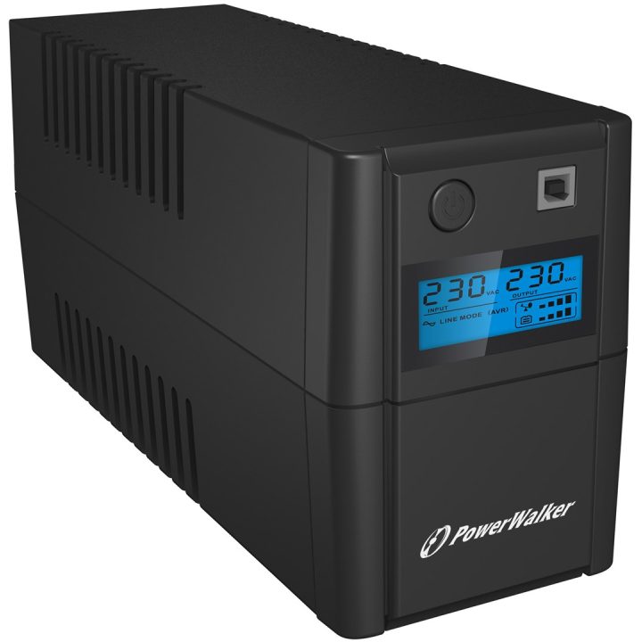 PowerWalker VI 850 SHL FR Line-Interactive 0.85 kVA 480 W 2 AC prese