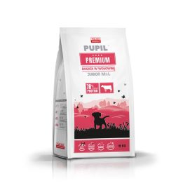PUPIL Premium Junior razze medie e grandi ricco di manzo - cibo secco per cani - 12kg