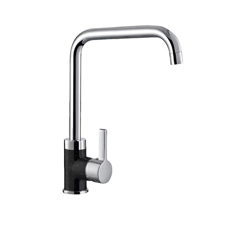 PYRAMIS SILVIO DUO Miscelatore granito nero