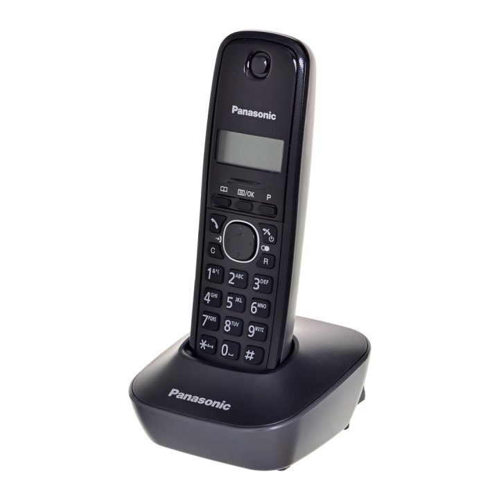 Panasonic KX-TG1611 Telefono DECT Telefono Nero Caller ID