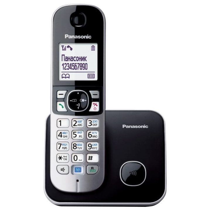 Panasonic KX-TG6811 DECT Telefono Caller ID Nero