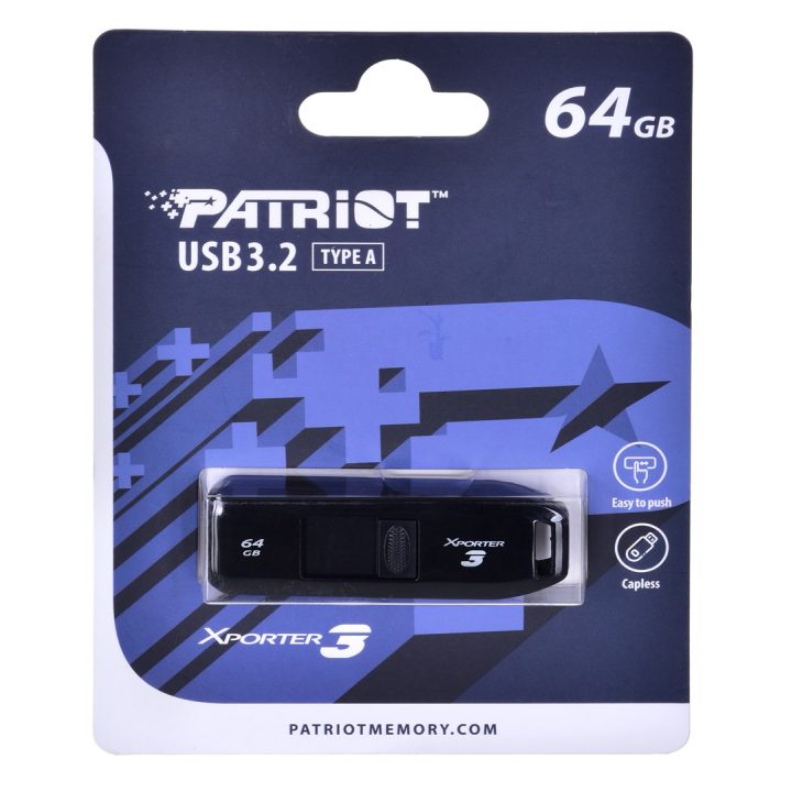 PARTIOT FLASHDRIVE Xporter 3 64GB Tipo A USB 3.2