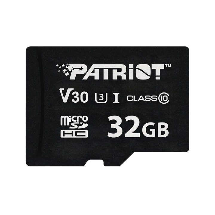 Scheda di memoria PATRIOT VX Serie 32GB MicroSDXC V30 Class 10 UHS-I U3 4K UHD (PSF32GVX31MCH)