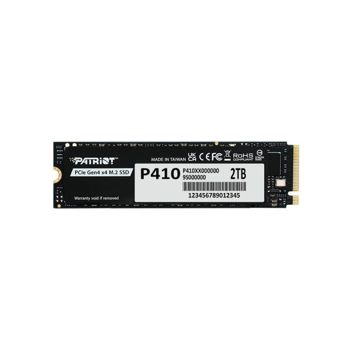 SSD Patriot Viper P410 M.2 PCI-Ex4 NVMe 1.4 2TB 5GB/s (P410P2TBM28H)
