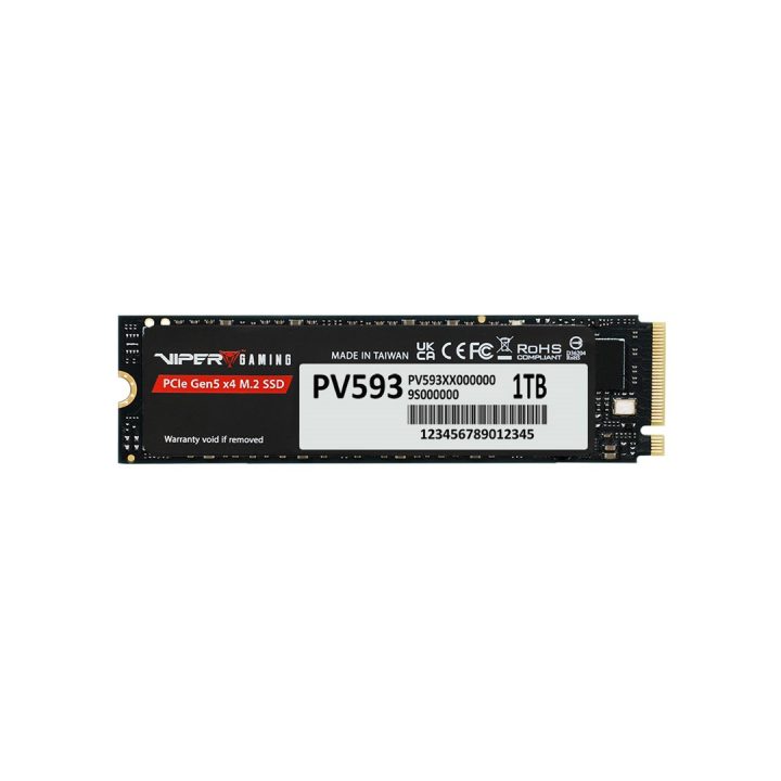 Patriot Viper PV593 M.2 PCI-E Gen5 x4 NVMe2 1TB 14G (PV593P1TBM28H)