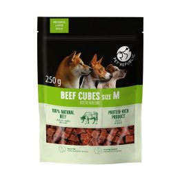 PETREPUBLIC Cubetti di manzo M - snack per cani - 250g