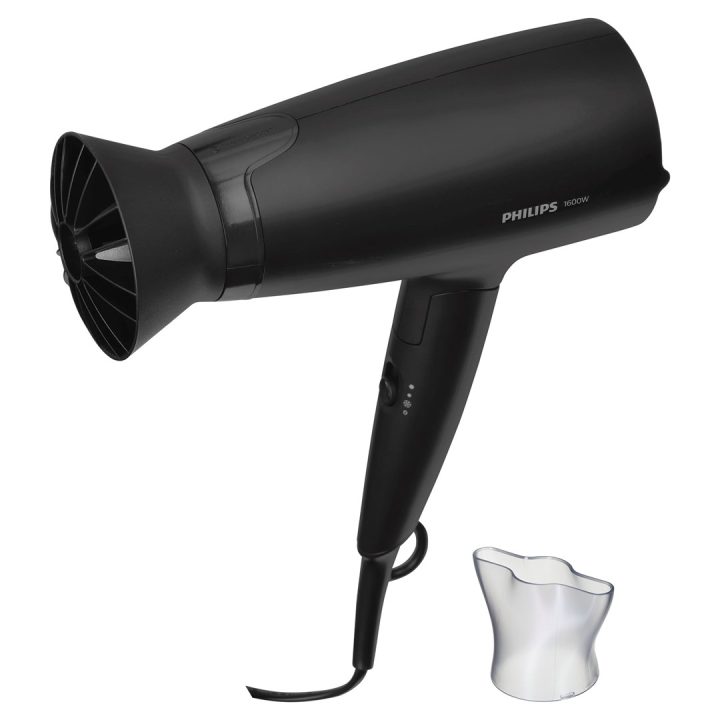 Philips 3000 Serie BHD308/10 asciugacapelli 1600 W nero