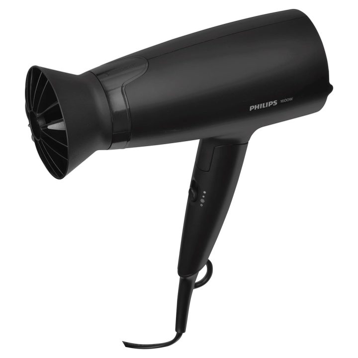 Philips 3000 Serie BHD308/10 asciugacapelli 1600 W nero