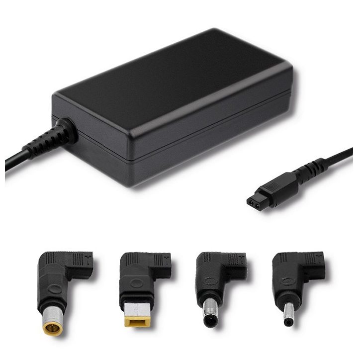 Qoltec 51761 Alimentatore progettato per Lenovo | 65W | 4 prese | +cavo di alimentazione