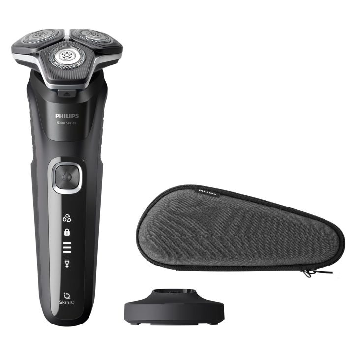Philips SHAVER Serie 5000 S5898/35 Rasoio elettrico bagnato e asciutto con 2 accessori