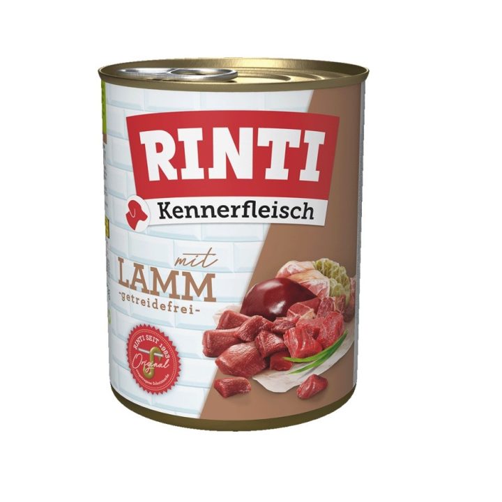 RINTI Kennerfleisch Agnello - cibo umido cani - 800g