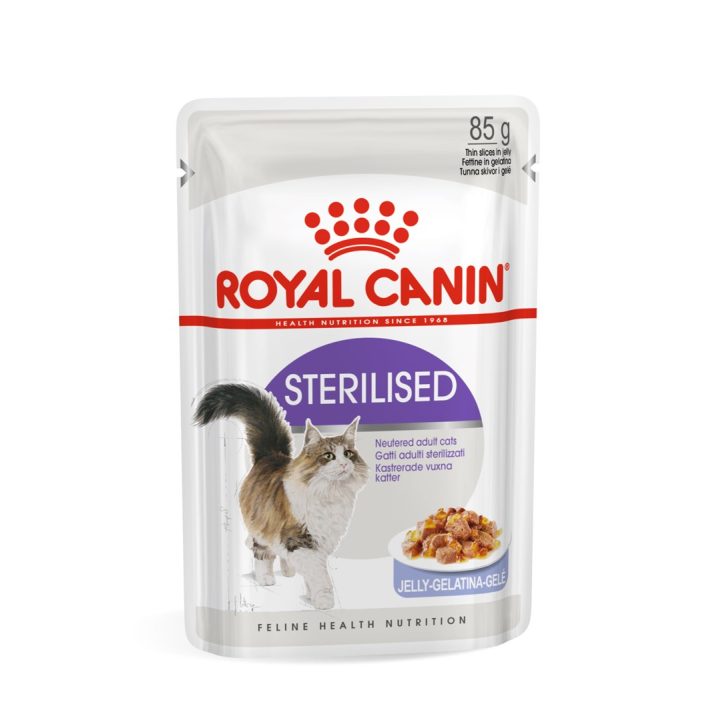 ROYAL CANIN FHN Sterilizzato in salsa - cibo umido per gatti adulti - 12x85g