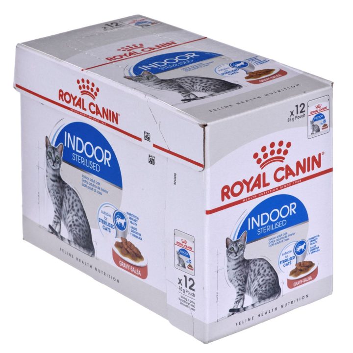 ROYAL CANIN FHN Indoor gelatina - cibo umido per gatti adulti - 12x85g