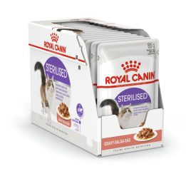 ROYAL CANIN FHN Sterilizzato in salsa - cibo umido per gatti adulti - 12x85g