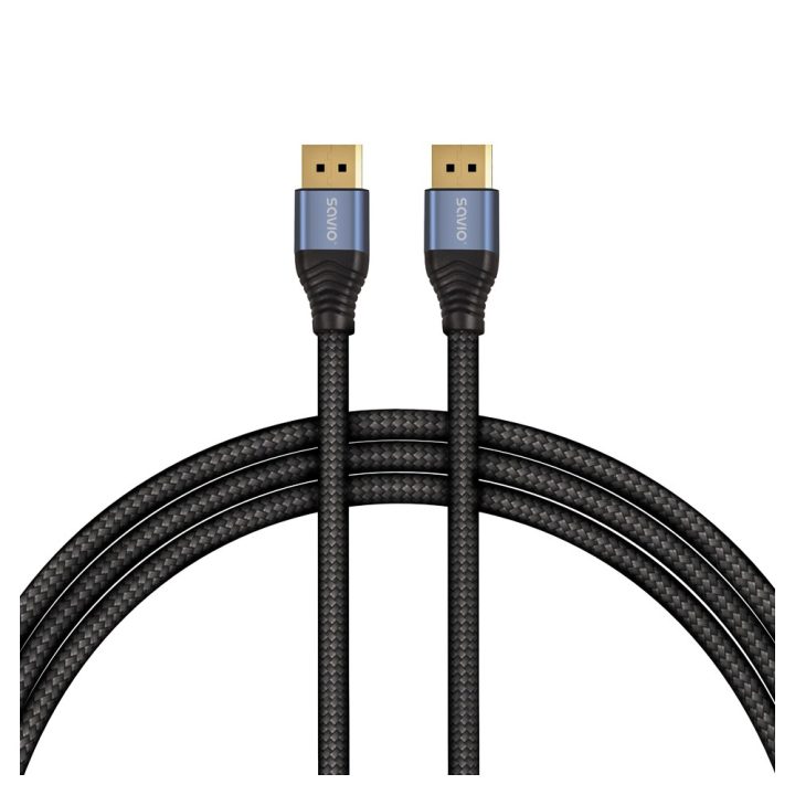 Savio CL-210 DisplayPort cavo 2 m nero