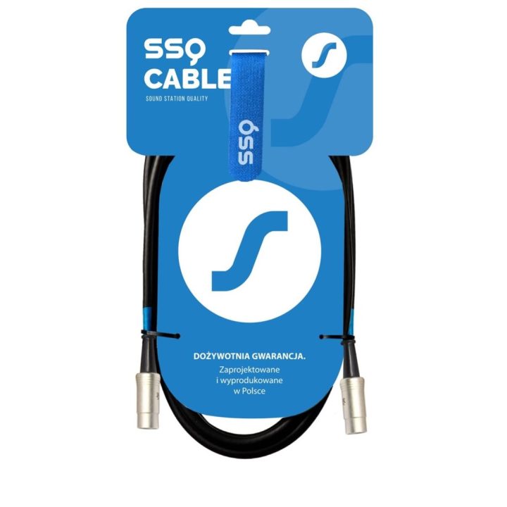 SSQ MIDI1 SS-1417 Cavo MIDI (5-pin) - MIDI (5-pin) 1 m Nero