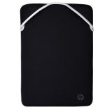 HP Reversible Protective 15.6-inch Silver Laptop Sleeve 15.6 Sleeve case Black Silver