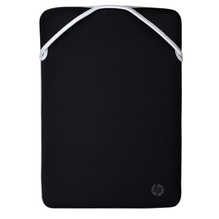 HP Reversible Protective 15.6-inch Silver Laptop Sleeve 15.6 Sleeve case Black Silver
