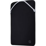 HP Reversible Protective 15.6-inch Silver Laptop Sleeve 15.6 Sleeve case Black Silver