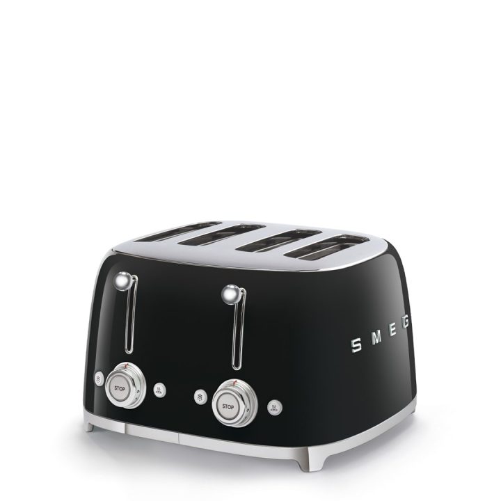 Smeg 50's Tostapane Style TSF03BLEU Nero