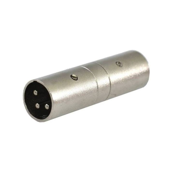 SSQ HA13 SS-1853 Adattatore XLR maschio - XLR maschio cromato