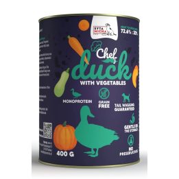 SYTA MICHA Chef Anatra con verdure - cibo umido per cani - 400g