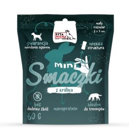SYTA MICHA Mini Snack con coniglio - snack per cani - 60 g