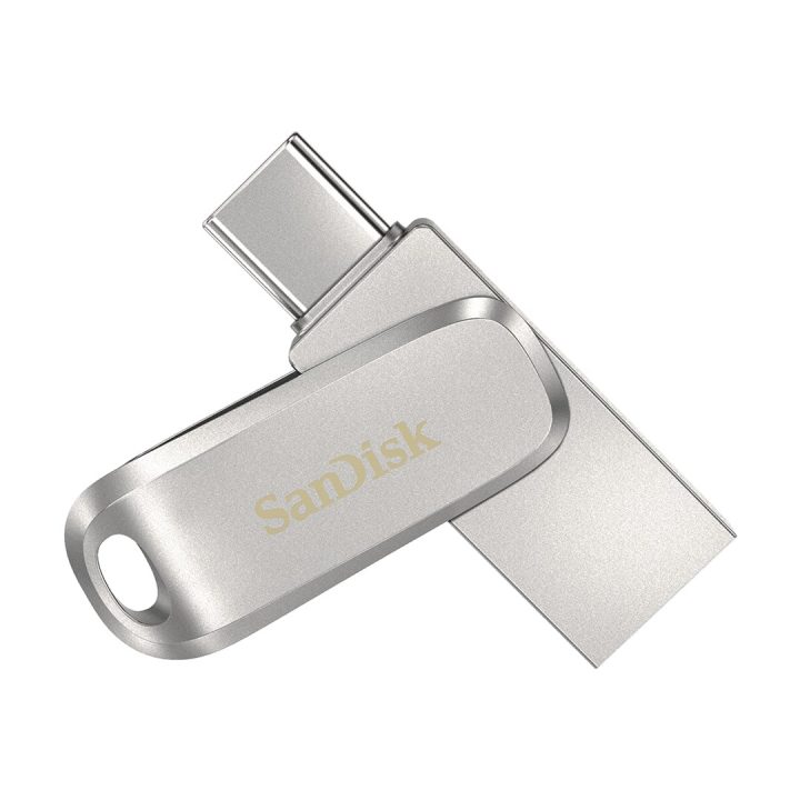 SanDisk Ultra Dual Drive Luxe chiavetta USB 64 GB USB Type-A / USB Type-C 3.2 Gen 1 (3.1 Gen 1) acciaio inossidabile