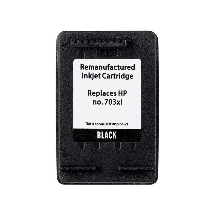 Superbulk Inchiostro per stampante HP B-H703BK (ricambio HP 703 CD887) standard nero