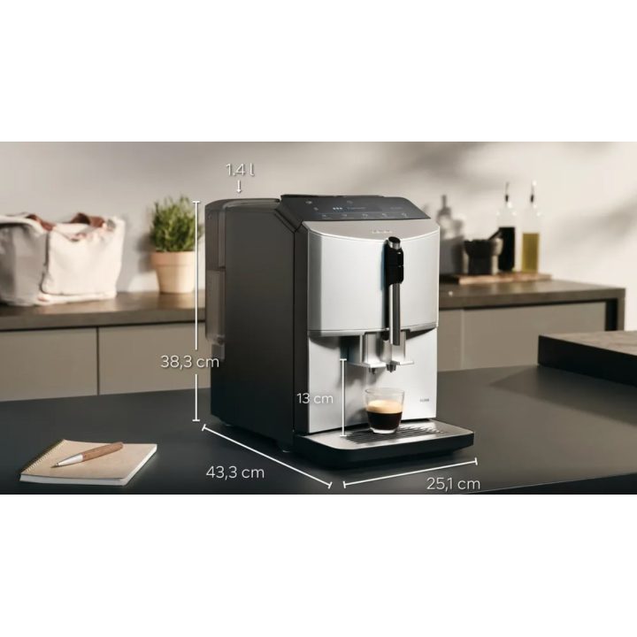 Siemens TF303E01 EQ300 macchina per espresso (argento 1300W)