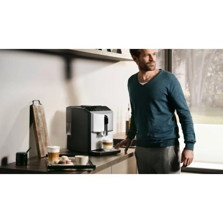 Siemens TF303E01 EQ300 macchina per espresso (argento 1300W)