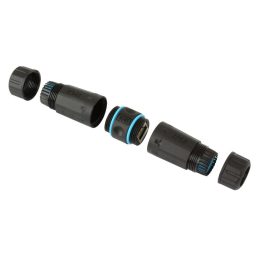 Techly IWP-MD C6-IP68T adattatore genere cavo RJ-45 nero