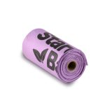 STARCHBAG BIO Sacchetti compostabili per i bisogni lilla – 8x15 pz