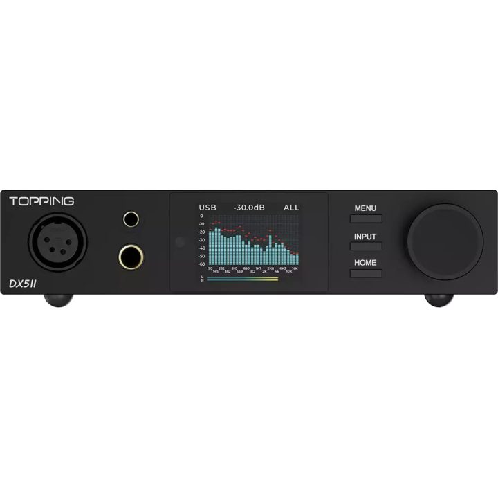 Topping DX5 II BK - USB DAC e amplificatore per cuffie nero