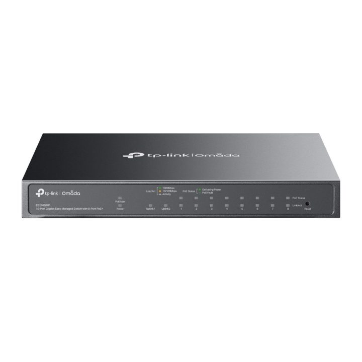 TP-Link Switch Gigabit gestito facilmente Omada 10 porte con PoE+ 8 porte