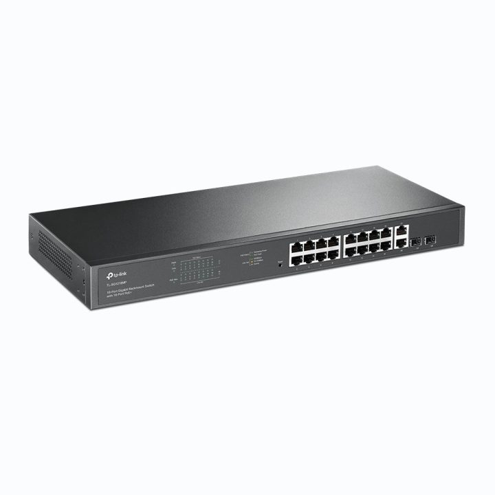TP-Link Switch Gigabit Rackmount 18 porte con 16 PoE+