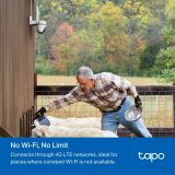 TP-Link Telecamera Pan/Tilt esterna 4G LTE