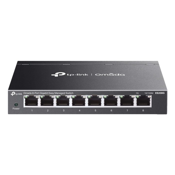 TP-Link Omada ES208G Switch di rete gestito L2 Gigabit Ethernet (10/100/1000) nero