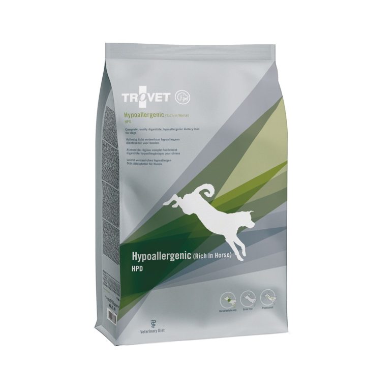 TROVET Ipoallergenico HPD con cavallo - cibo secco per cani - 10 kg