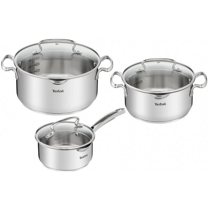 Tefal Duetto+ G719S674 Set di pentole 6 pezzi