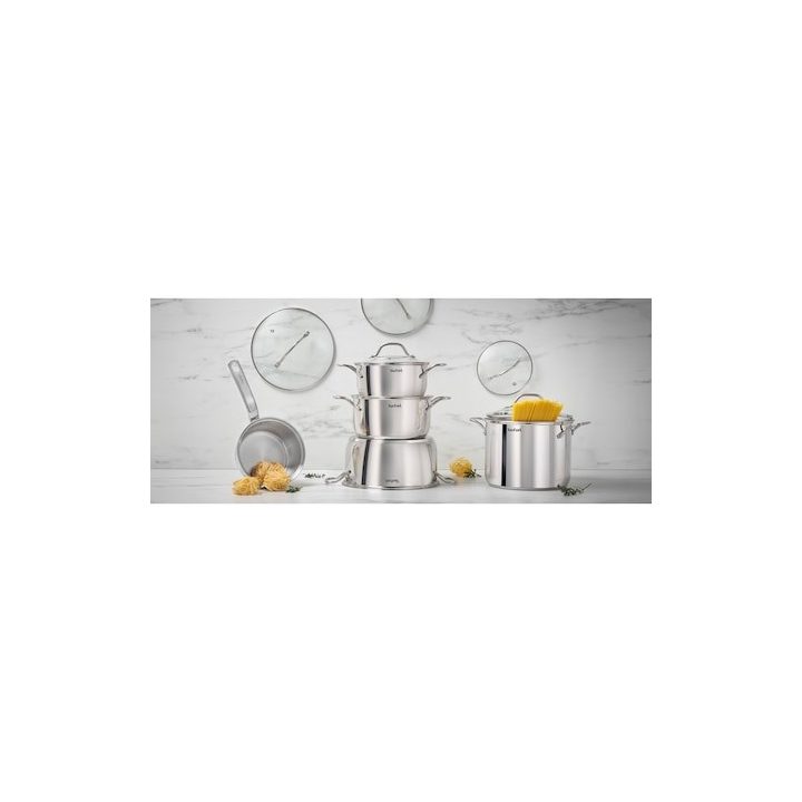 Tefal Intuition B864SA74 Set pentole/cocotte 10 pezzi