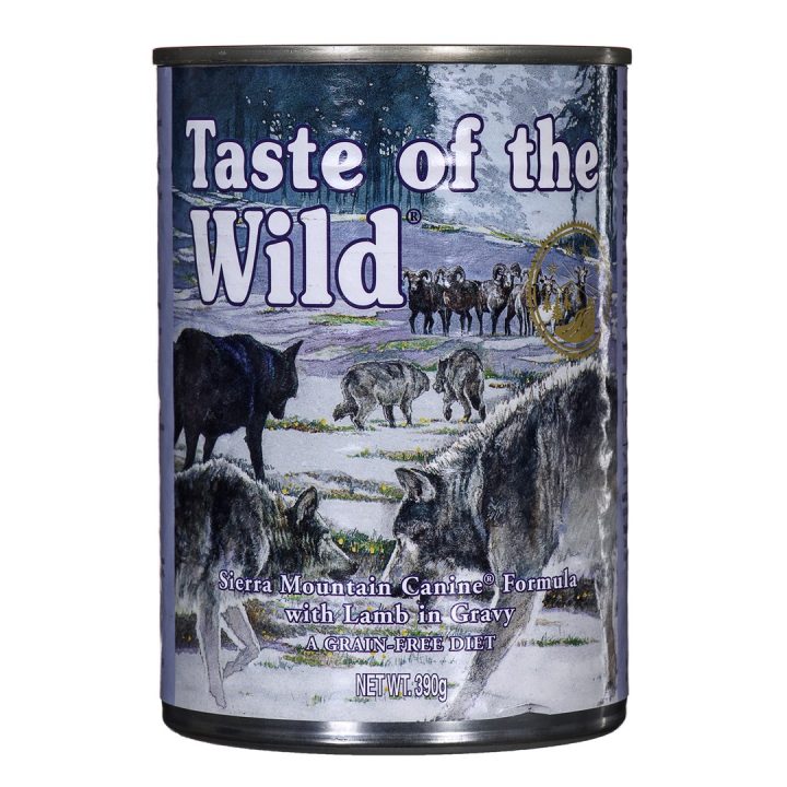 TASTE OF THE WILD Sierra Mountain - Cibo umido per cani - 390 g