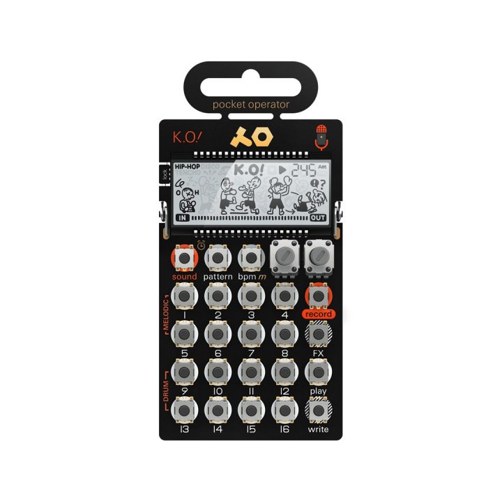 Teenage Engineering PO-33 K.O! - sintetizzatore portatile nero