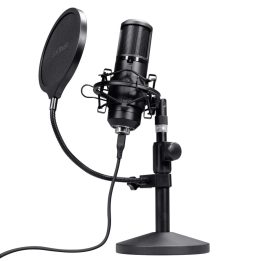 Trust GXT 269 Emita II Microfono da studio nero