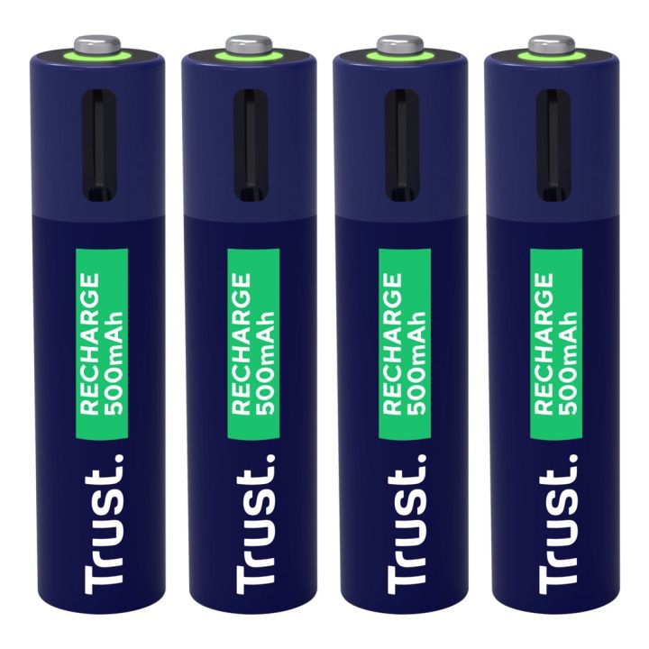 Trust 25671 - batterie ricaricabili AAA 4 pz.